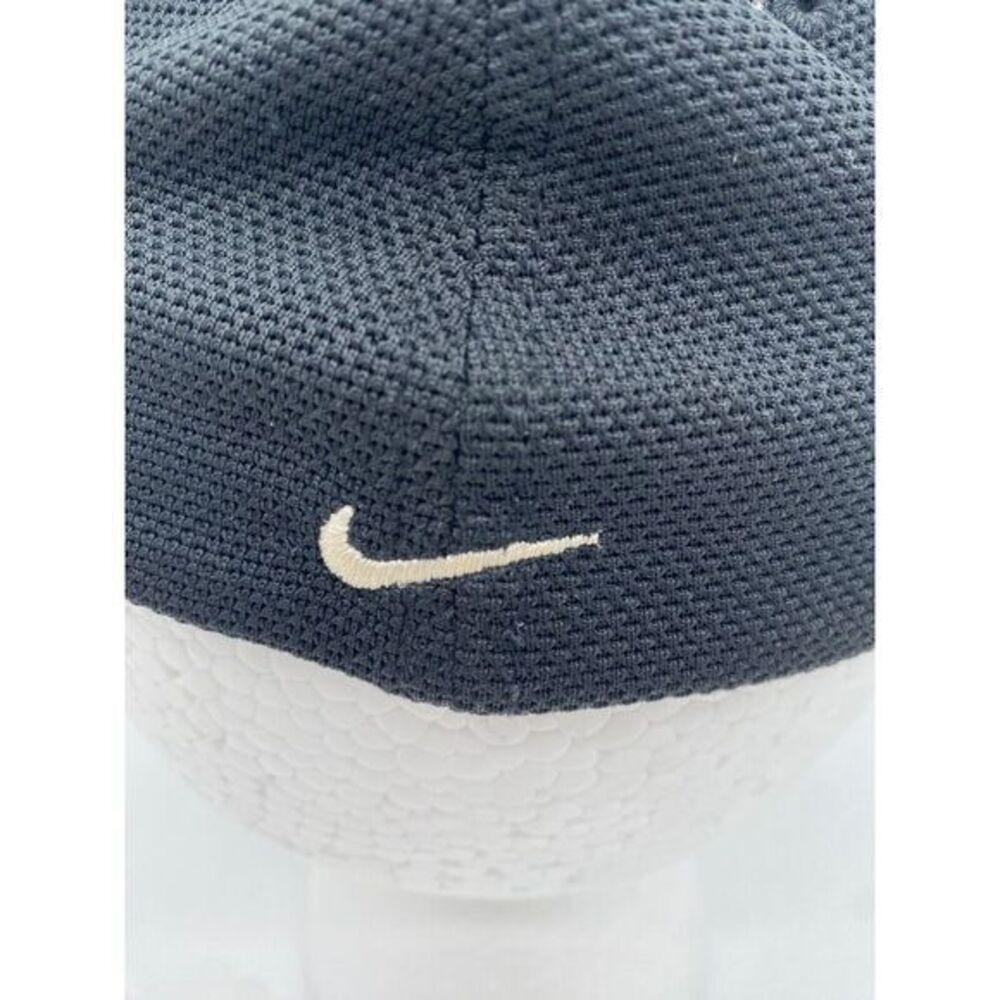 VINTAGE Nike Fitted Hat Mens Medium/Large Black Golf Tiger Woods TW Mesh Cap - Picture 5 of 9